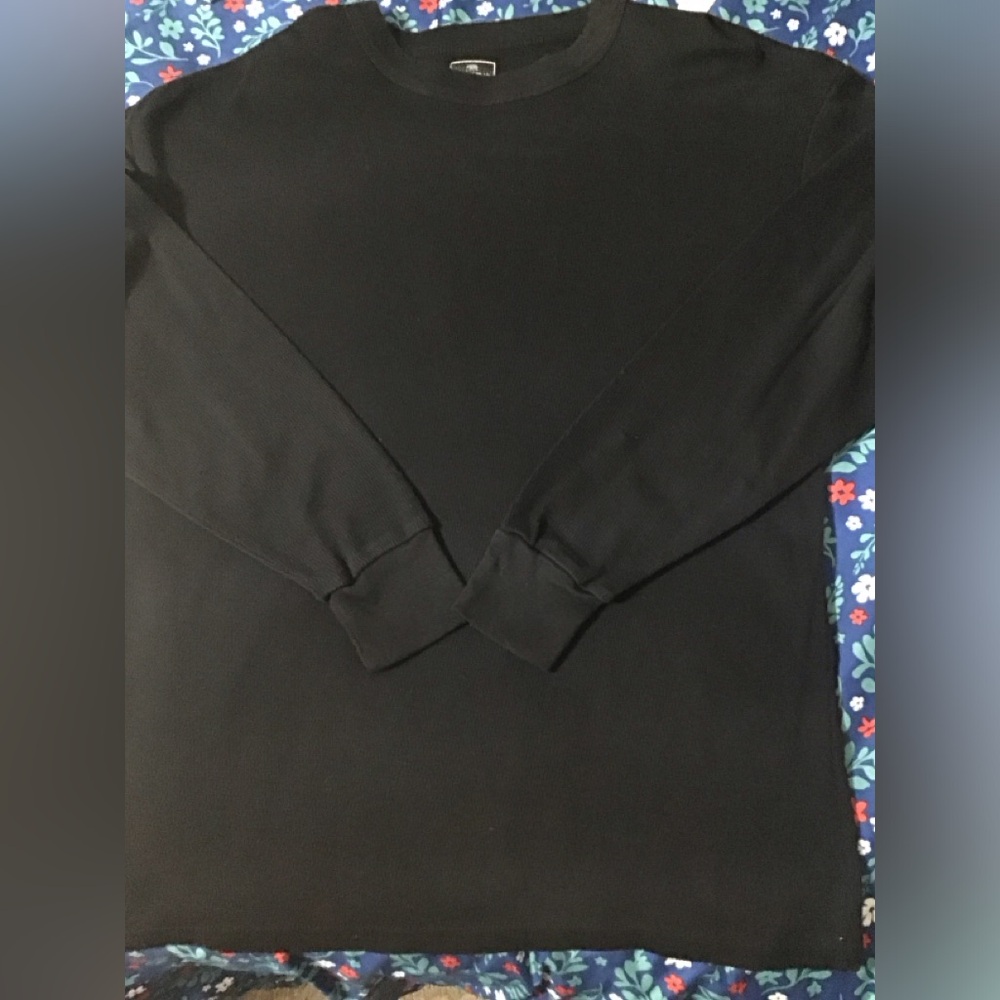 Black Long Sleeve Top